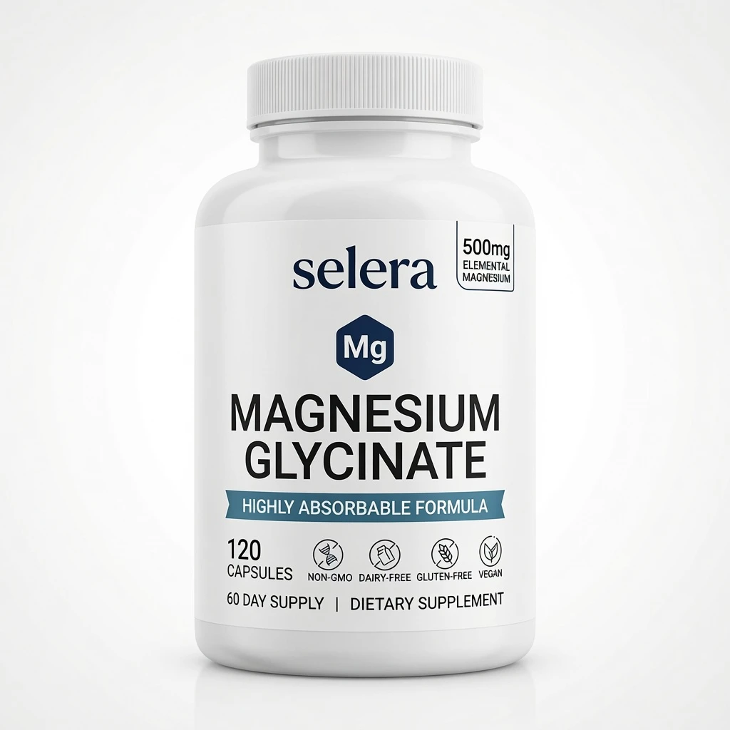 SELERA Magnesium Glycinate 120 Capsules